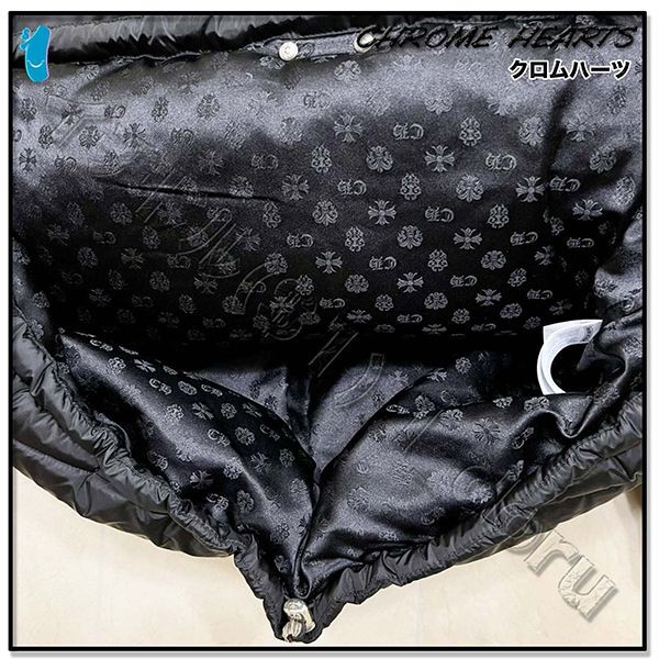 新作で超限定+クロムハーツ ダウン ジャケット 偽物+ HALF DAGGER ZIP JACKET 12186