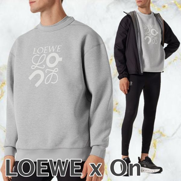 【ロエベ】On ロゴ ジャージ スウェットシャツ 偽物 lew1227