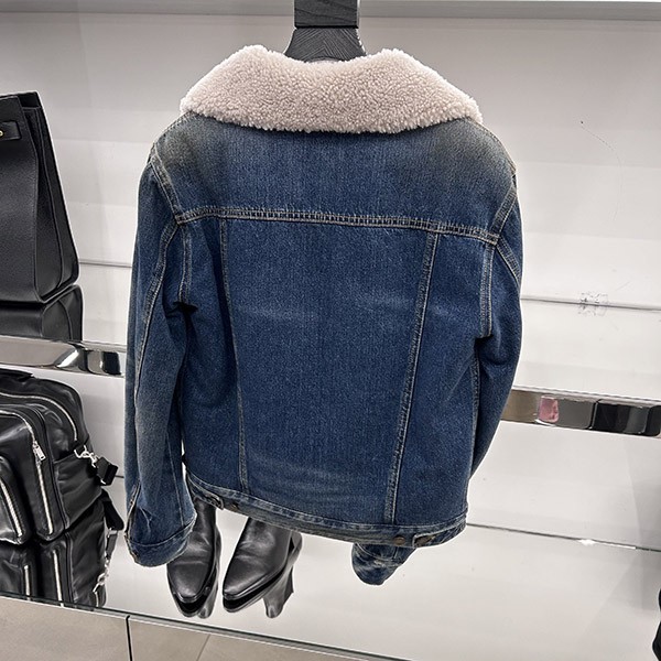 サンローラン デニムトラッカージャケット ウール ysl000154​