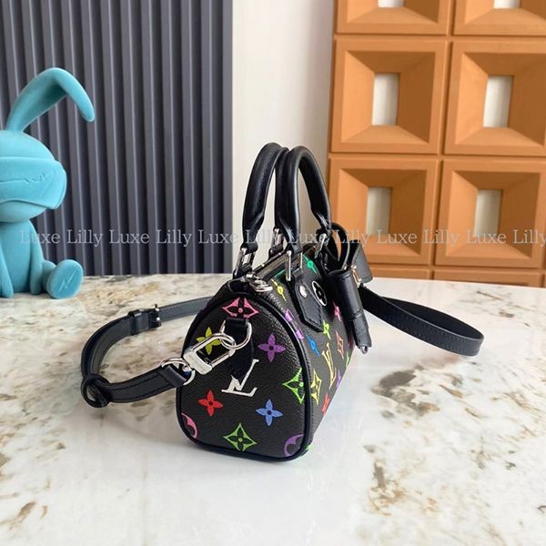 ルイヴィトン LV×TM ナノ スピーディ16 偽物 バッグM13391 M13406