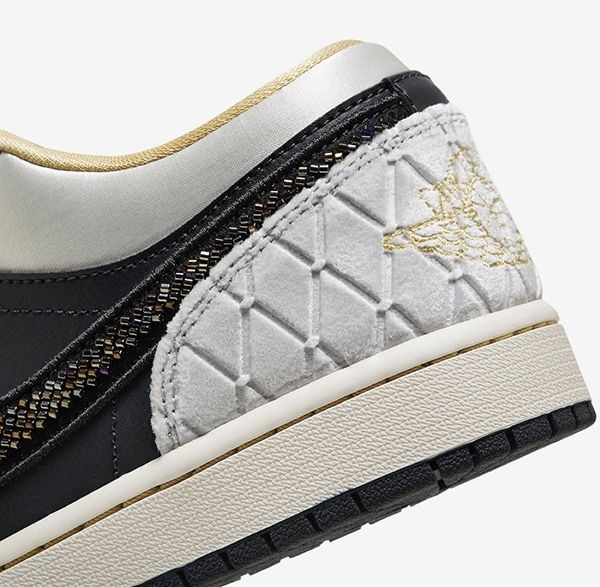 ナイキ ジョーダン1 Low Beaded Swoosh 偽物★海外限定 bs250115