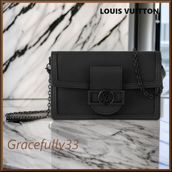 7日間返品返金保障【センスが光る☆】ルイヴィトン LV ドーフィン チェーンウォレットM82997