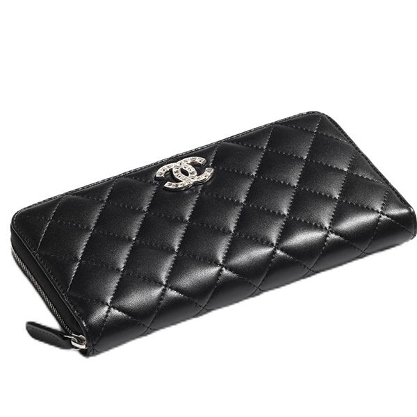 すぐ届☆シャネル ロングジップワレット 偽物 長財布 AP3985 B16265 94305