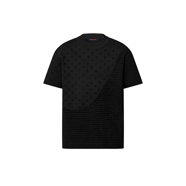 注目度抜群！【シンプルお洒落♪】ルイヴィトン 偽物★クルーネック Tシャツ 1AHCMQ