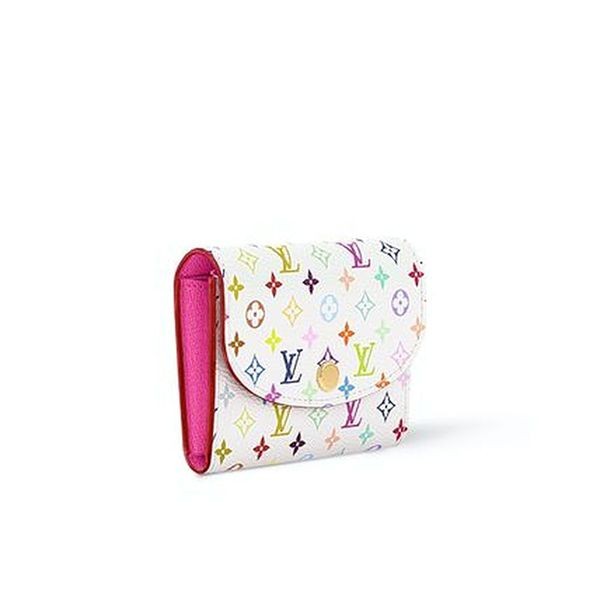 ルイヴィトン 村上隆 コラボ☆LV × TM パチモン ポルトモネ・ロザリ 財布 M13399