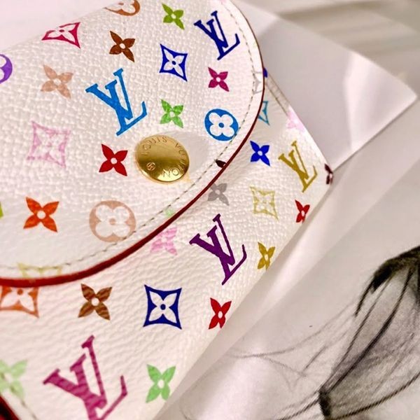 ルイヴィトン 村上隆 コラボ☆LV × TM パチモン ポルトモネ・ロザリ 財布 M13399