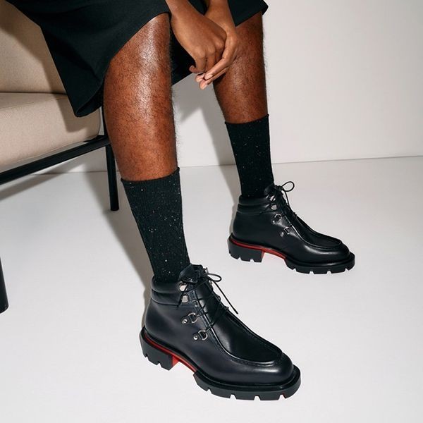 絶対に欲しいルブタン Our Pabelito Boot ブーツ 偽物 ブラック 3240502BK01