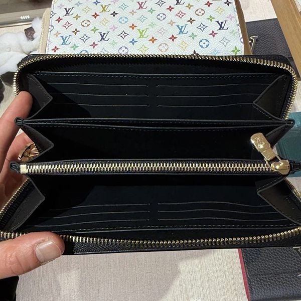 新デザインルイヴィトン LV × TM 村上隆 コピー ジッピー・ウォレット 長財布 M14096