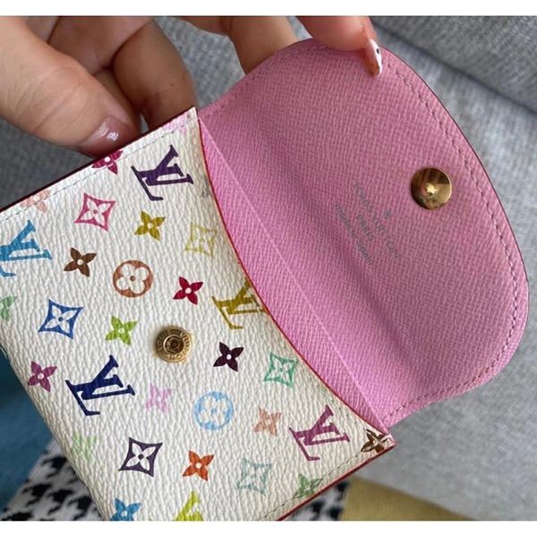 ルイヴィトン 村上隆 コラボ☆LV × TM パチモン ポルトモネ・ロザリ 財布 M13399