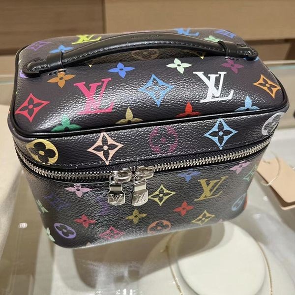 【ルイヴィトン× 村上隆 激安 】ニース ミニ ブラック M13747