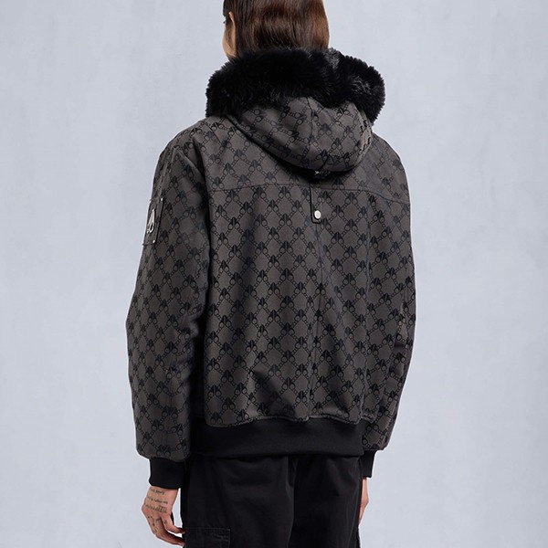MOOSE KNUCKLES DENALI モノグラム ボンバージャケット コピー mk9989