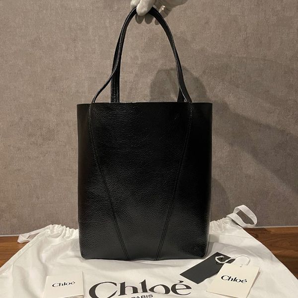 クロエ グレインレザー製 クロエ Spin 3WAYスモールトートバッグ CH25SS812N84