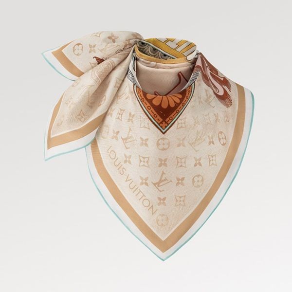 速達発送ルイヴィトン LV カレ90・マル 偽物メルヴェイユーズ M92978