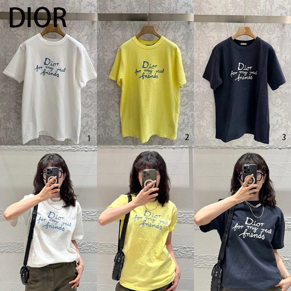 先取り！ディオール AND HYLTON NEL Tシャツ スーパーコピー 3色 583J696A0849_C580