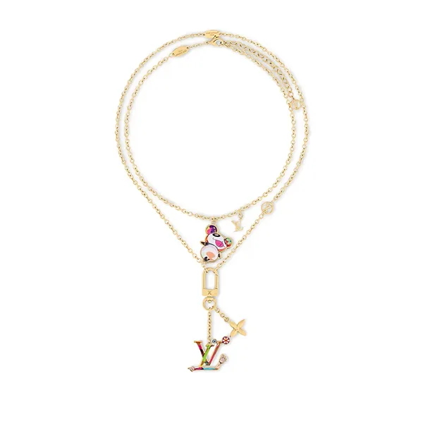 即日配送ルイヴィトン ネックレス コピー LV × TM / スーパーフラット M02499