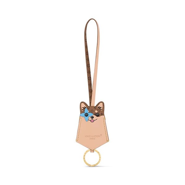 ギフトに最適☆ルイヴィトン スーパーコピー バッグチャーム・LV ドッグ M02323