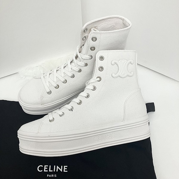 SALE!! 数量限定セリーヌ トリオンフ 厚底ハイカットシューズ コピー sl995844
