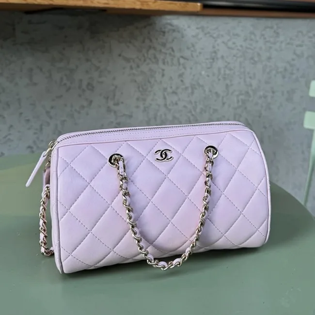 シャネル ミニ ボストンバッグ 25P AP4474 B10583 C3906