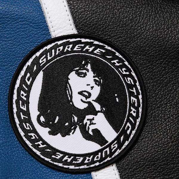 【シュプリーム Hysteric Glamour 偽物】 Vanson Leathers ジャケット ブラック hg0219