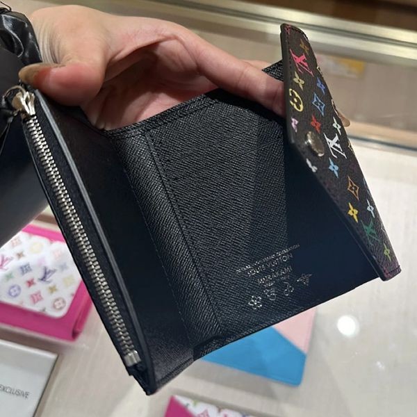 ルイヴィトン× 村上隆 ポルトフォイユヴィクトリーヌ 財布 M14163