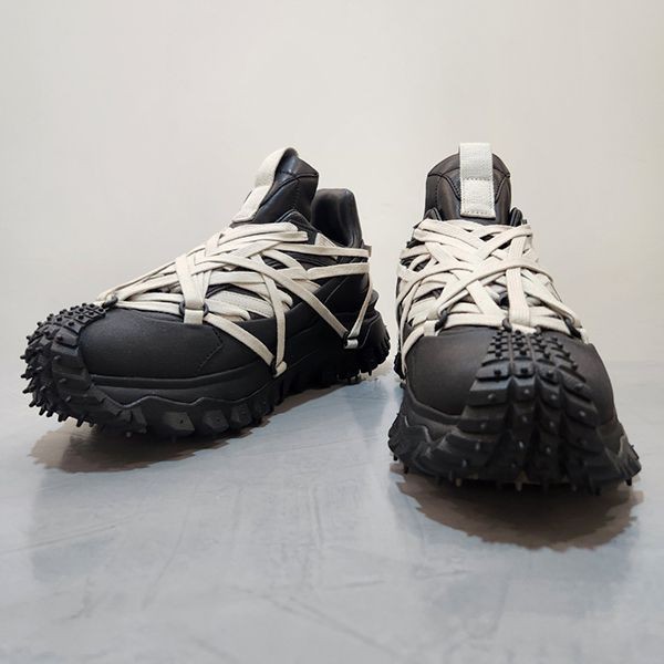 バイラ付録モンクレール リックオウエンス 偽物| TRAILGRIP MEGALACE BLACK スニーカー M4321