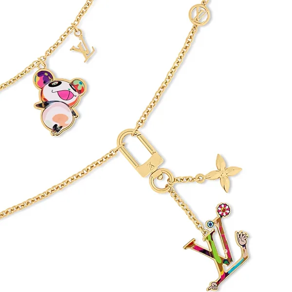 即日配送ルイヴィトン ネックレス コピー LV × TM / スーパーフラット M02499
