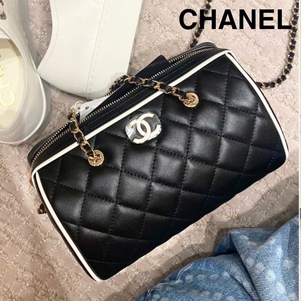 【スーパーコピーN級品】シャネル ミニボストンバッグ コピー AP4515【2025SS/フォルムが可愛い♪】