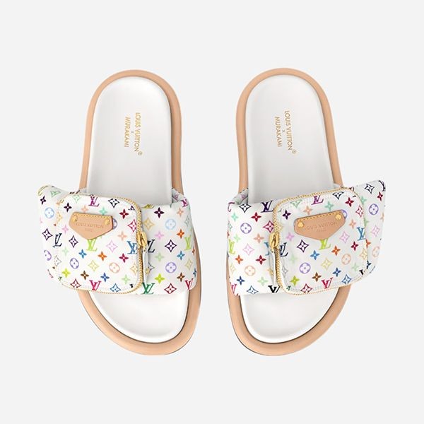 ルイヴィトン LV×TM プールピローミュール 2色 1AGVQY