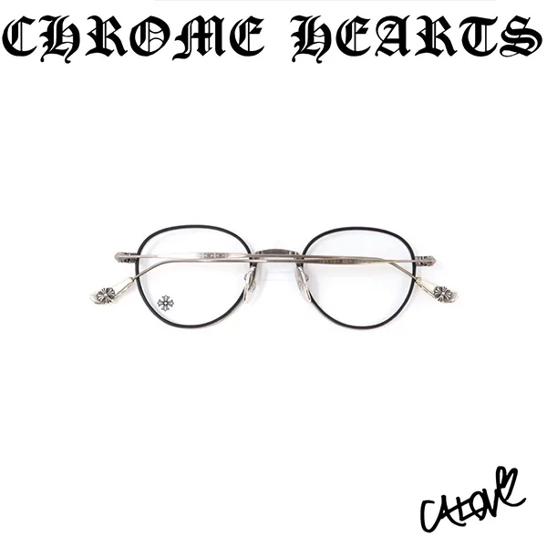 ＋クロムハーツ コピー＋【BONE PRONE】◆CHプラス メタルフレーム眼鏡 25022215