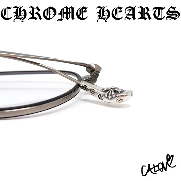 ＋クロムハーツ コピー＋【BONE PRONE】◆CHプラス メタルフレーム眼鏡 25022215