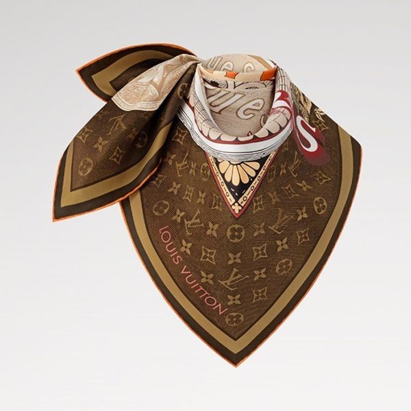 速達発送ルイヴィトン LV カレ90・マル 偽物メルヴェイユーズ M92978