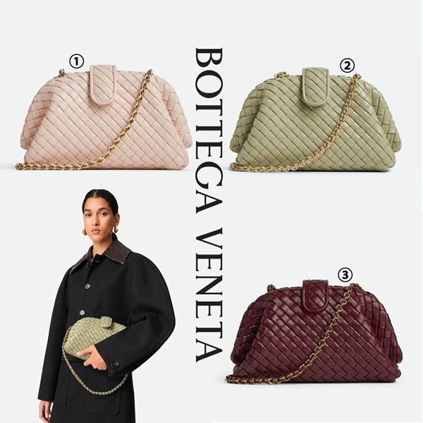 ボッテガヴェネタ コピー 上品 Lauren 1980 スモール クラッチバッグ