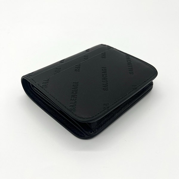 バレンシアガ 二つ折り財布 コピー BLACK 594216 2AAXQ 1000
