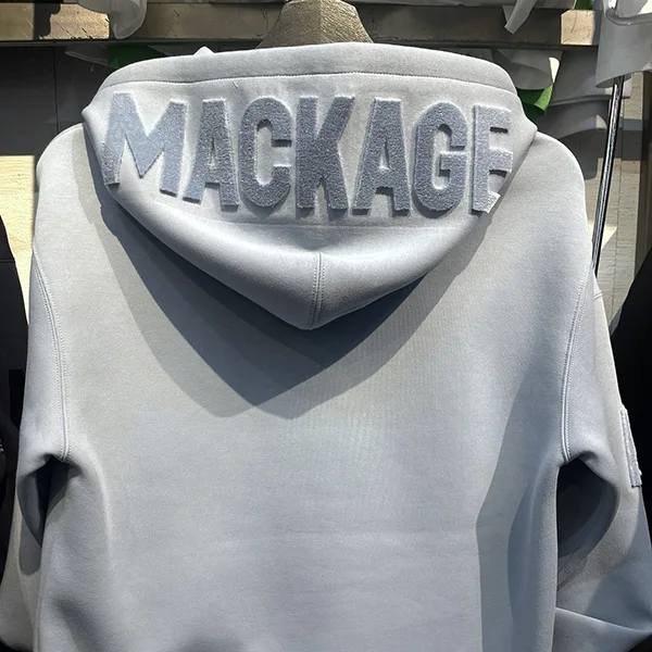新作入手困難★大人気 マッカージュ 偽物 Krys-R Hoodie パーカー ベルベットロゴ入り 6色 mk65525