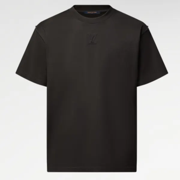 即発送★ルイヴィトン エンボスLV Tシャツ コピー 1AA5E0