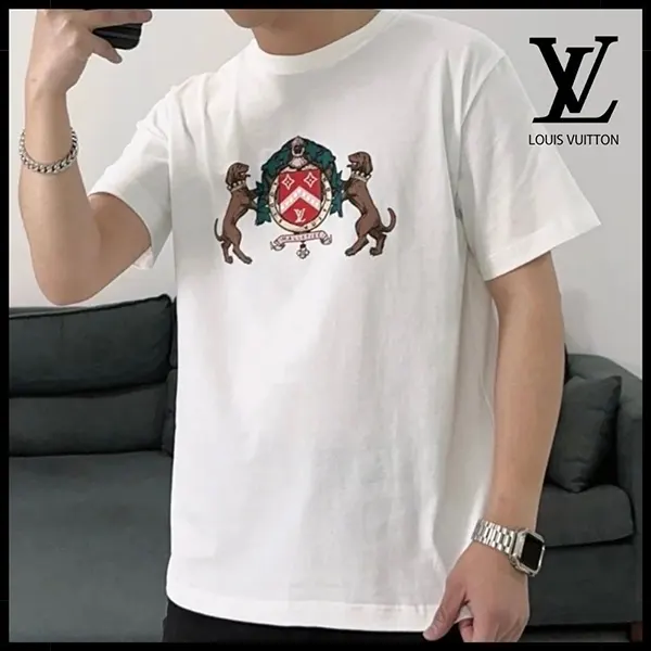 バイラ付録ルイヴィトン エンベリッシュド Tシャツ 1AGJZL