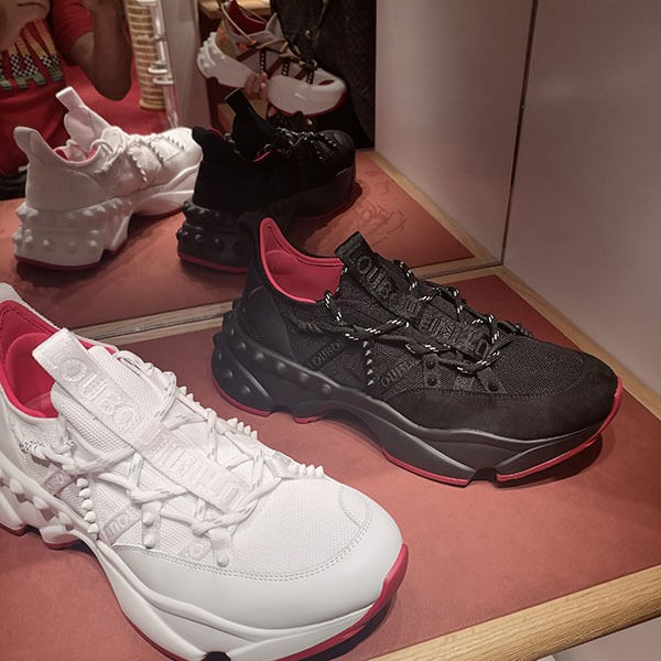 すぐ届く♪クリスチャン ルブタン Trailnrun スニーカー スーパーコピー 白黒 1250008WH01