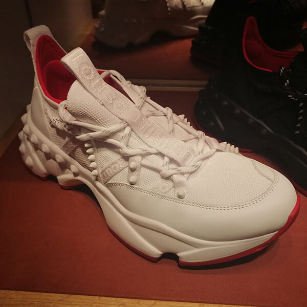 すぐ届く♪クリスチャン ルブタン Trailnrun スニーカー スーパーコピー 白黒 1250008WH01