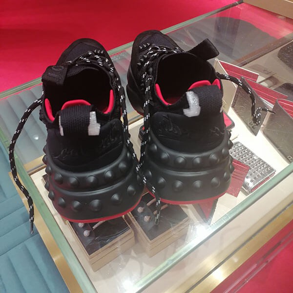 すぐ届く♪クリスチャン ルブタン Trailnrun スニーカー スーパーコピー 白黒 1250008WH01