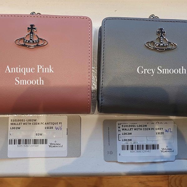 ヴィヴィアン 財布 偽物 SAFFIANO BALMORAL がま口財布