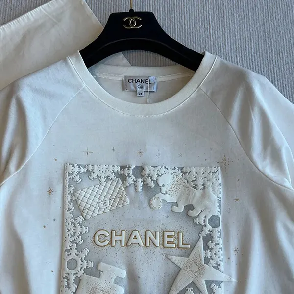 お洒落◆シャネル ロゴTシャツ スーパーコピー 半袖 w25031303