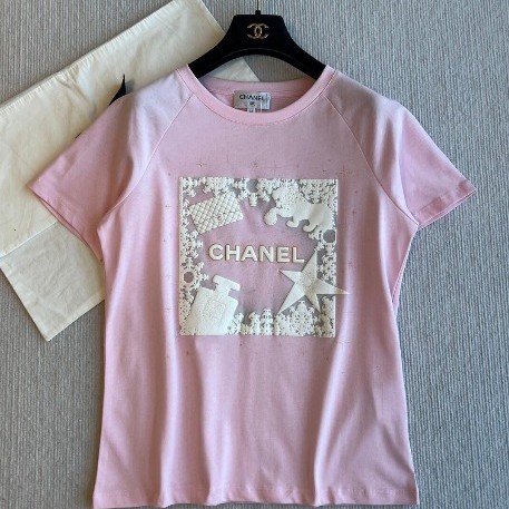 お洒落◆シャネル ロゴTシャツ スーパーコピー 半袖 w25031303
