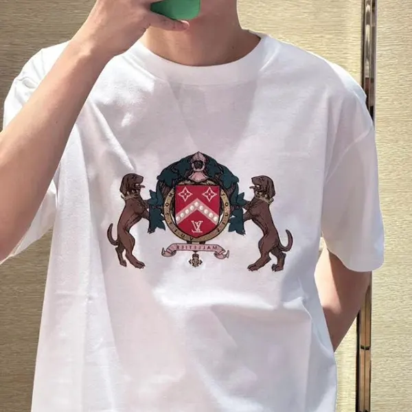 バイラ付録ルイヴィトン エンベリッシュド Tシャツ 1AGJZL