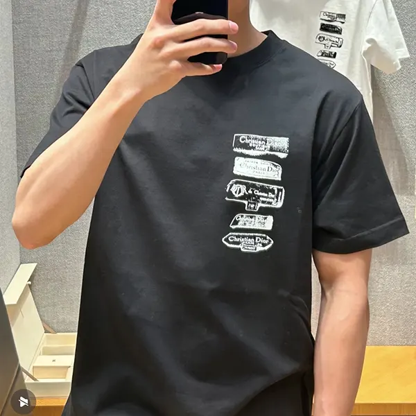 素敵なディオール Archives Labels コットン Tシャツ コピー 513J696A0677
