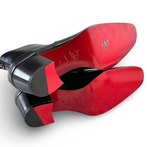 使い勝手良し☆クリスチャン ルブタン MAYERSWING FLAT CALF ブーツ 偽物 cl25310