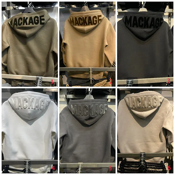 新作入手困難★大人気 マッカージュ 偽物 Krys-R Hoodie パーカー ベルベットロゴ入り 6色 mk65525