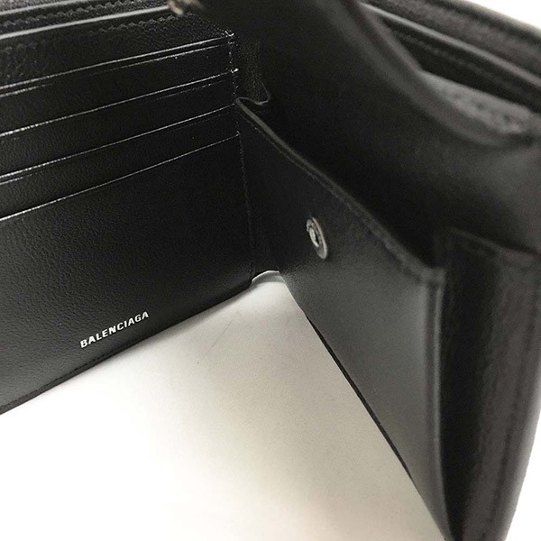 バレンシアガ 二つ折り財布 コピー BBモノグラム メンズ 594315 2AAQT 1069