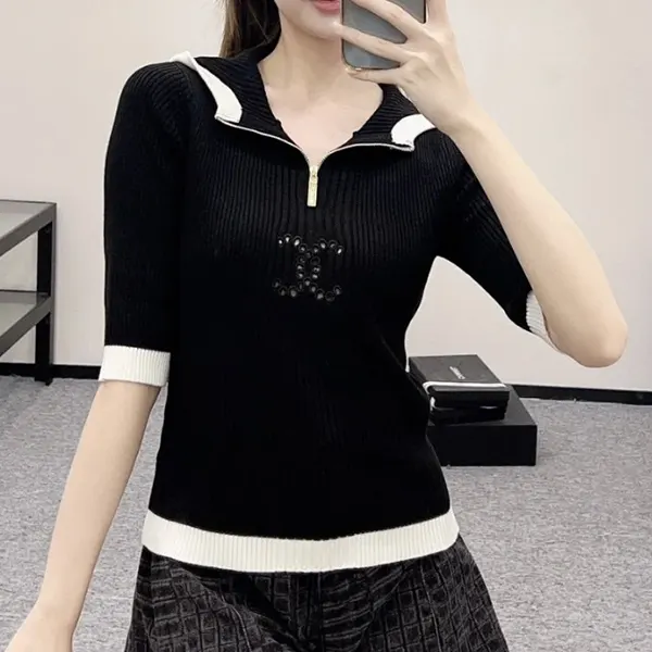 シャネル トップス フード付き P78649-K11368-AW005