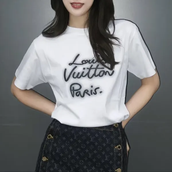 新作希少☆ルイヴィトン グローシグネチャー Tシャツ コピー 1AHK90