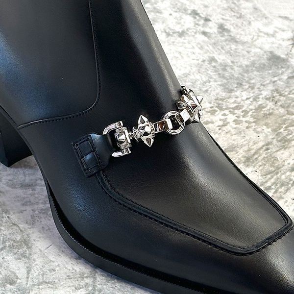 使い勝手良し☆クリスチャン ルブタン MAYERSWING FLAT CALF ブーツ 偽物 cl25310
